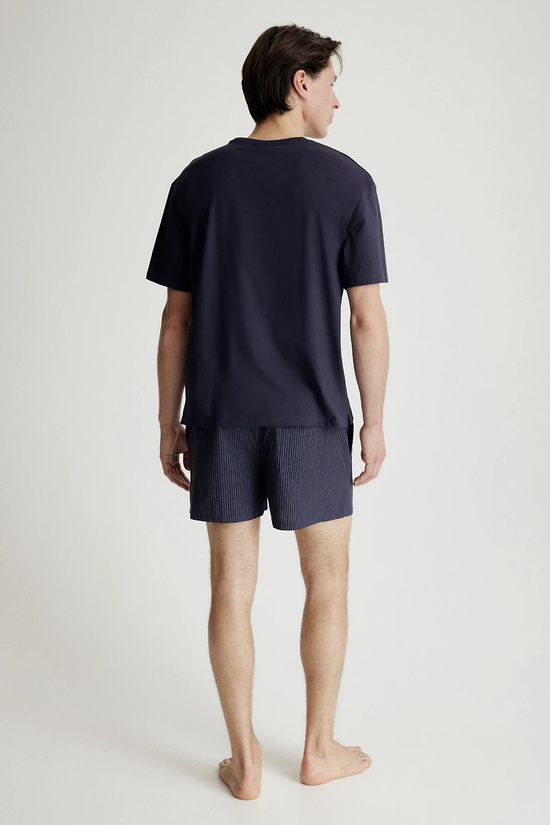 COOLMAX® Pajama T-Shirt and Shorts