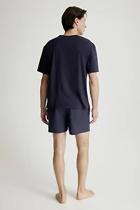 COOLMAX® Pajama T-Shirt and Shorts