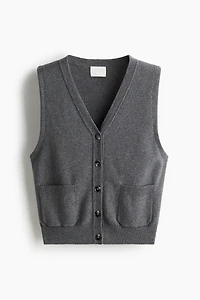 Fine-Knit Vest