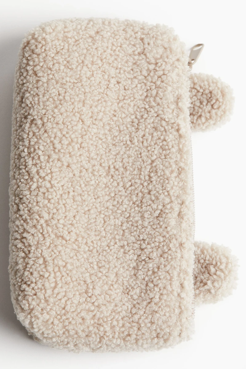 Teddy Fleece Pencil Case