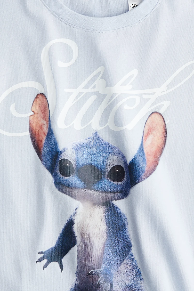 Printed Cotton T-Shirt