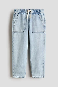 Cotton Denim Pants