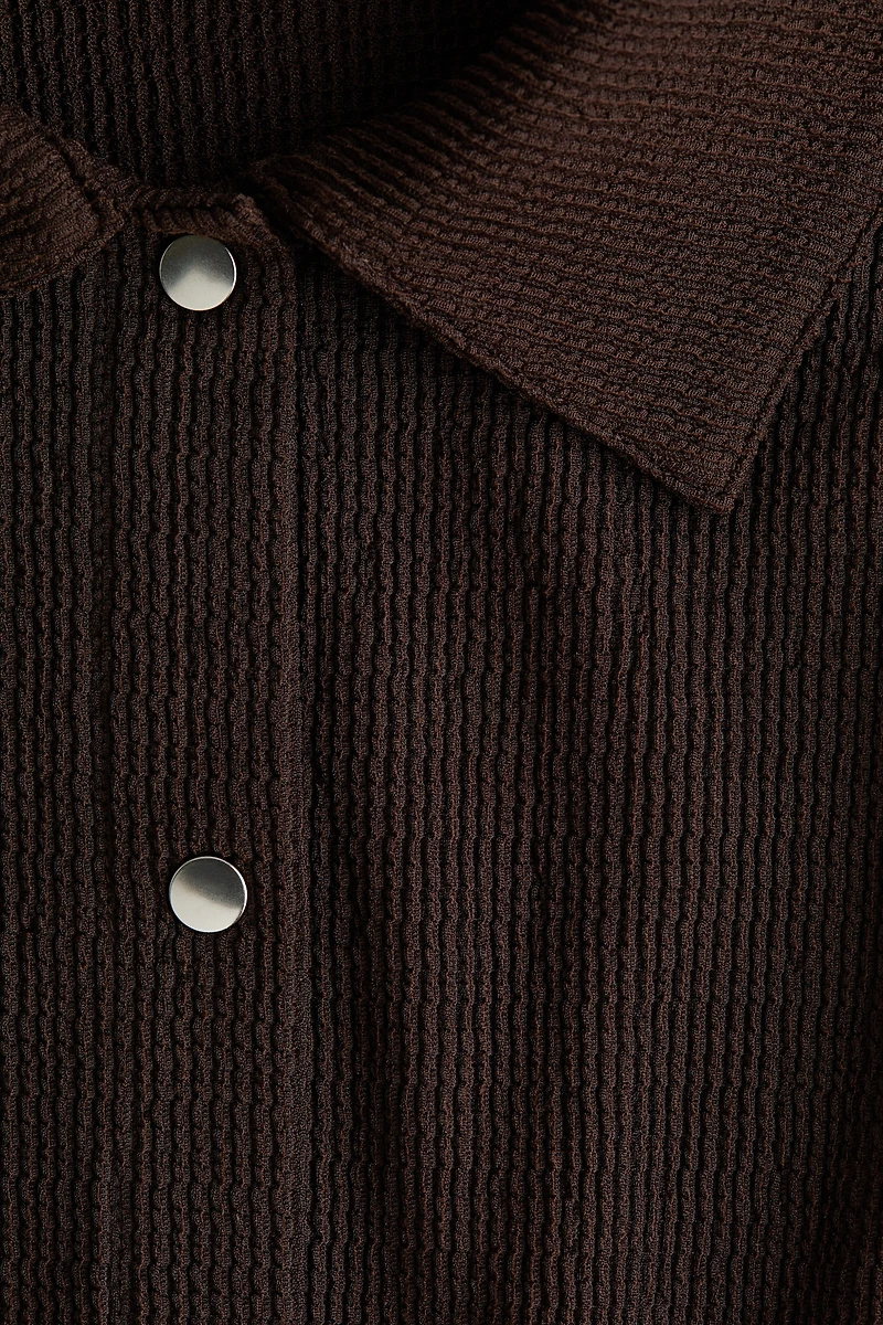 Textured Jersey Jacket