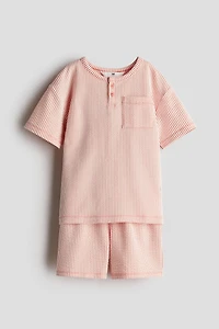 Henley Shirt and Shorts