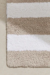 Tapis de bain en coton mélangé