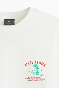 T-shirt imprimé Coupe Flottante