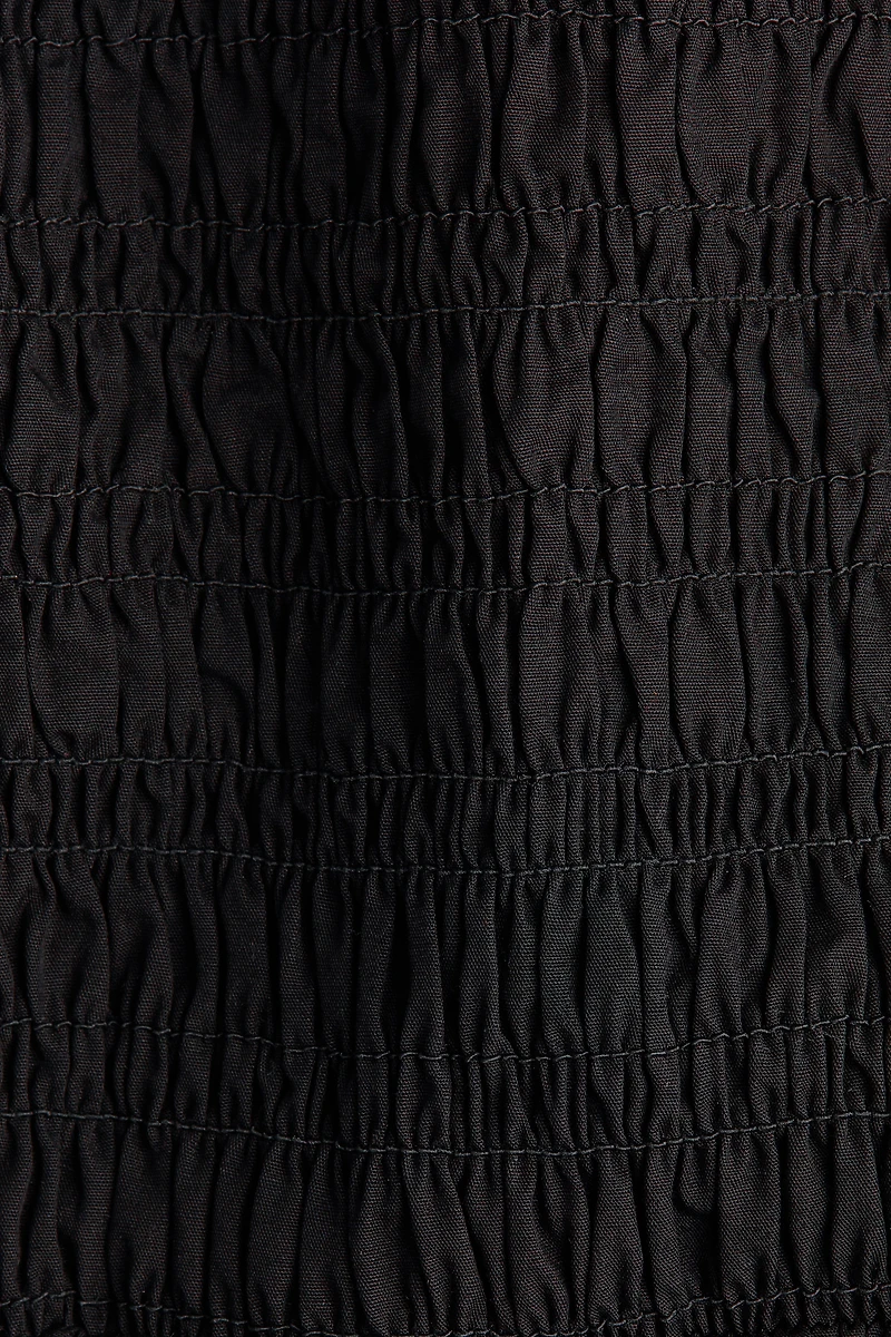 Smocked Poplin Dress