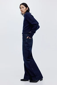 Wide High Jeans
