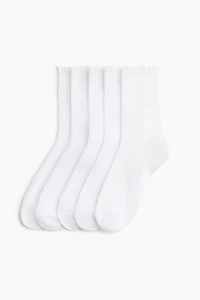5-pack Rib-knit Socks