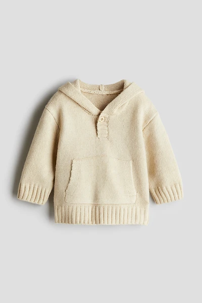 Fine-Knit Hoodie