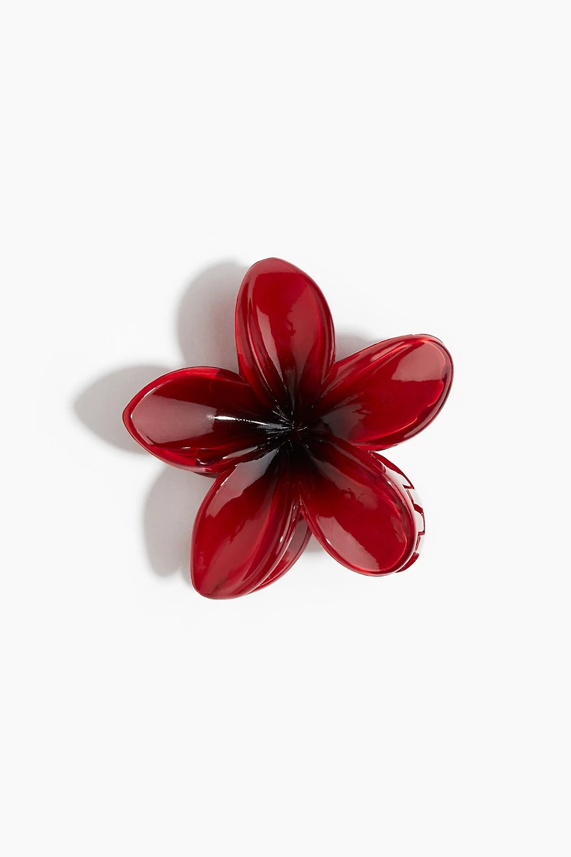 Pince à cheveux en forme de fleur