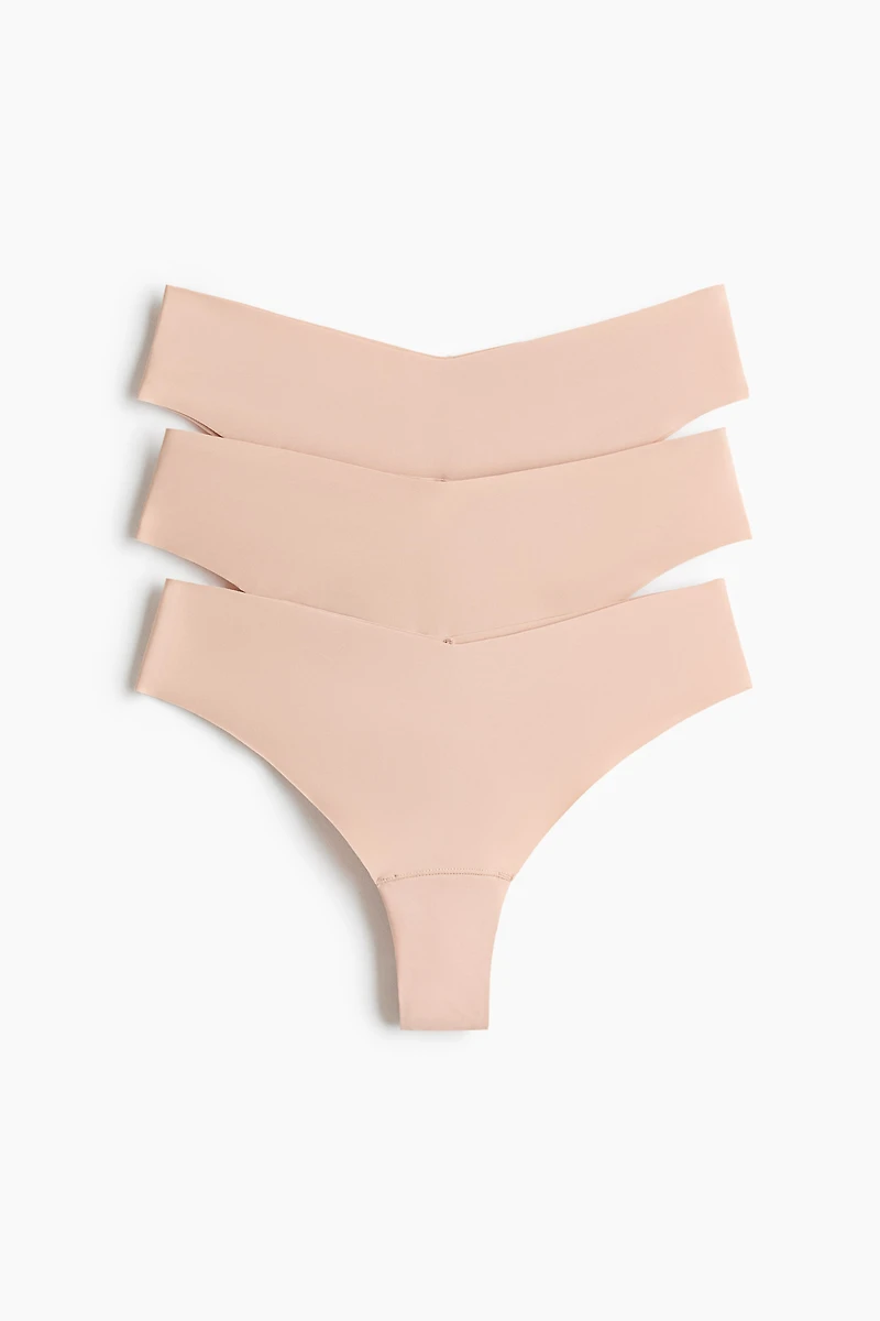 3-Pack Invisible Brazilian Briefs