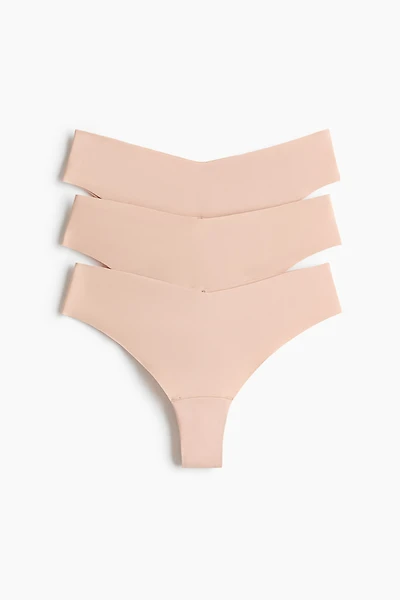3-Pack Invisible Brazilian Briefs