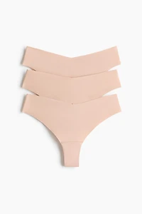 3-Pack Invisible Brazilian Briefs