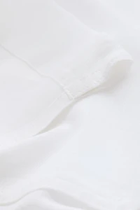 Linen-Blend Café Curtain