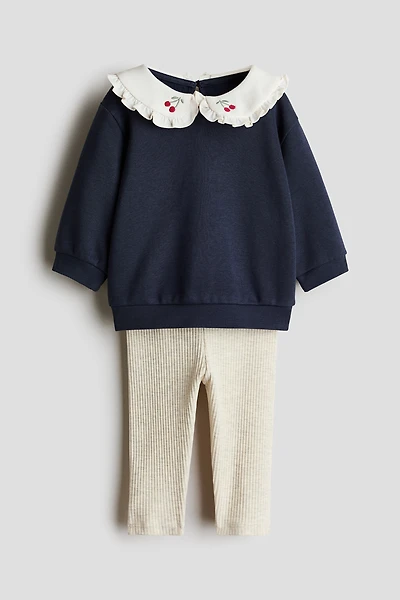 2-Piece Top and Leggings Set