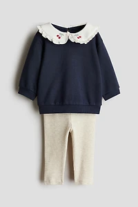 2-Piece Top and Leggings Set