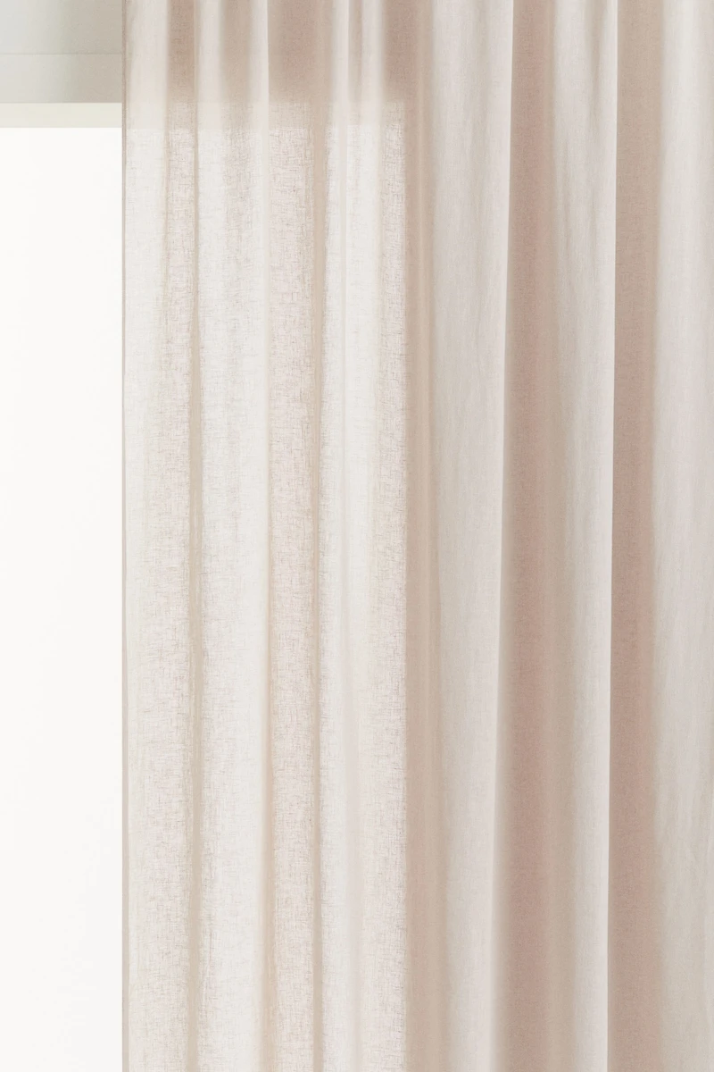 2-pack Linen-blend Curtain Panels