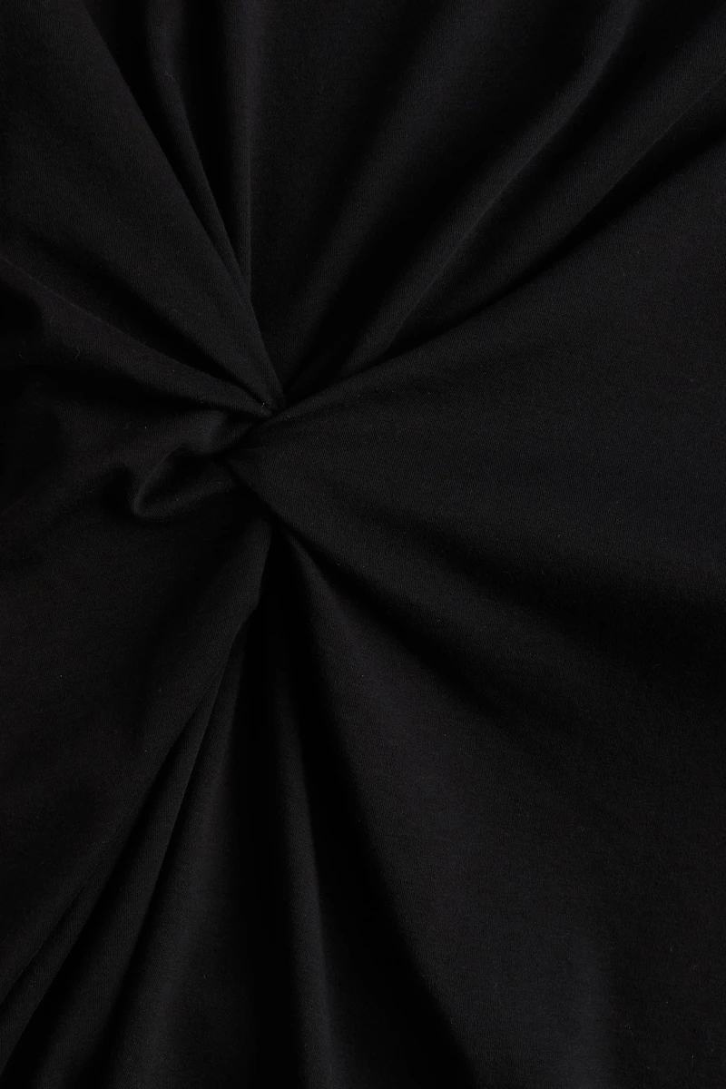 Twist-detail T-shirt Dress