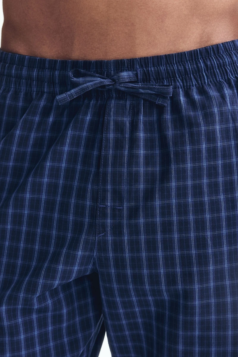 Relaxed-Fit Poplin Pants