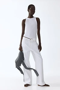 Ribbed Cotton Tank Top