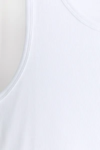Slim Fit Ribbed Tank Top