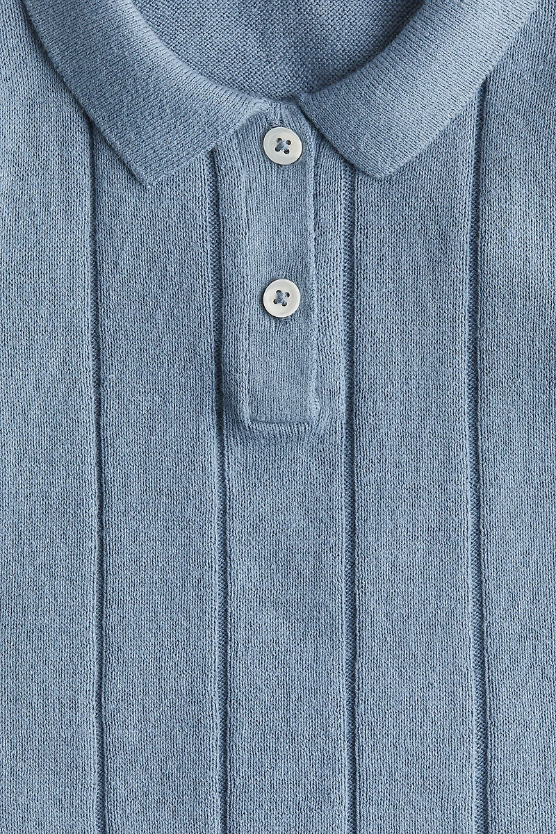 Knit Polo Shirt