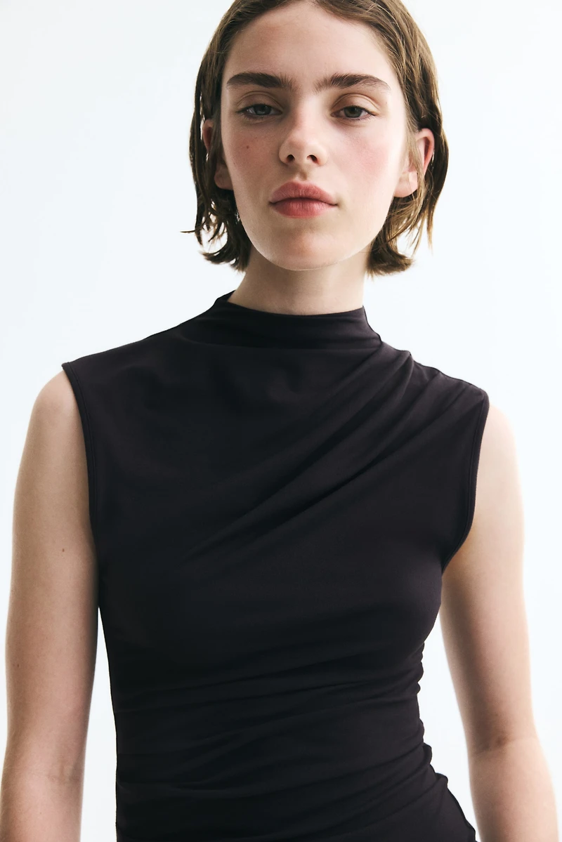 Draped Asymmetric Top