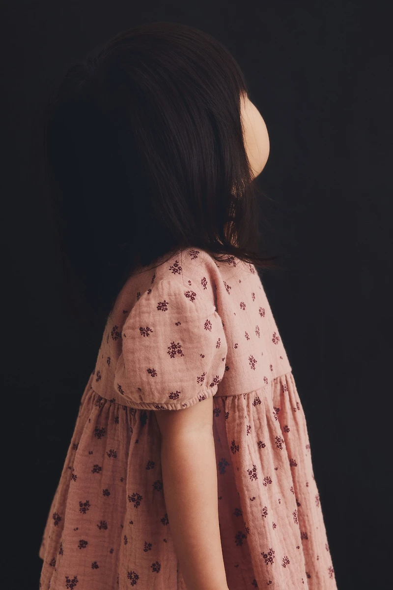 Cotton Muslin Dress
