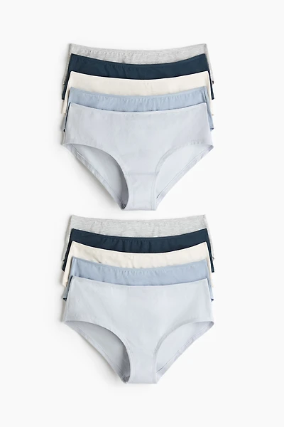 10-Pack Cotton Hipster Briefs