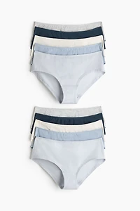 10-Pack Cotton Hipster Briefs