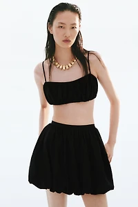 Gathered Crop Top