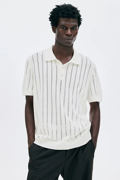 Polo texturé classique
