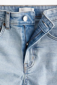 Skinny High Denim Shorts