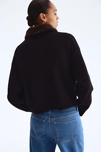 Cardigan with Collar