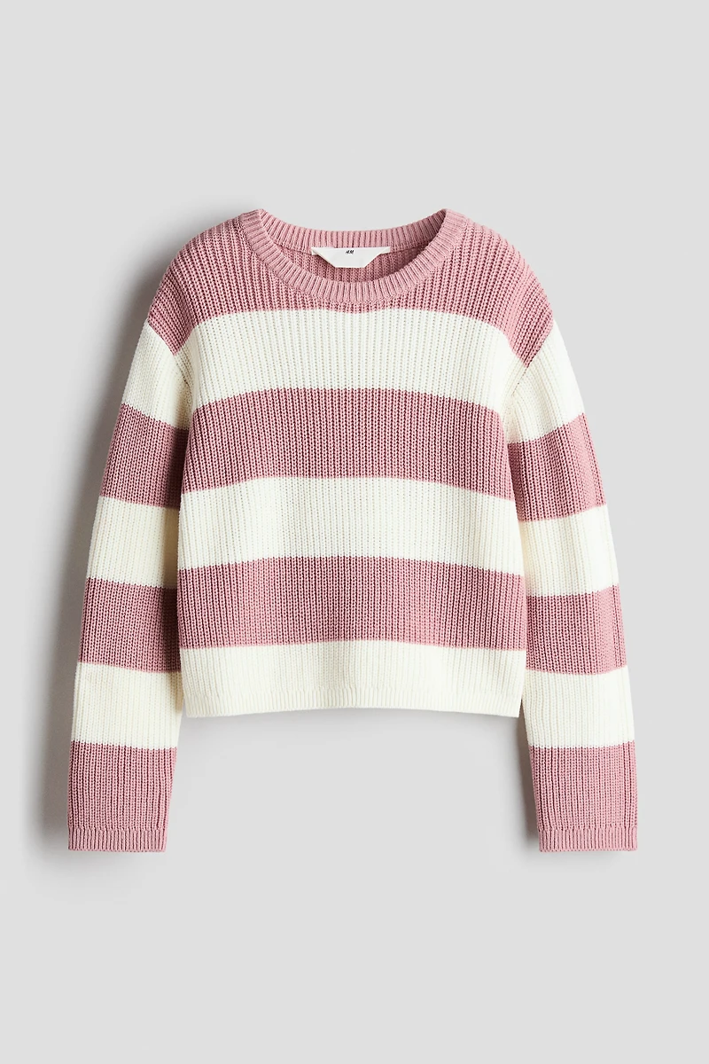 Rib-Knit Sweater