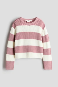 Rib-Knit Sweater
