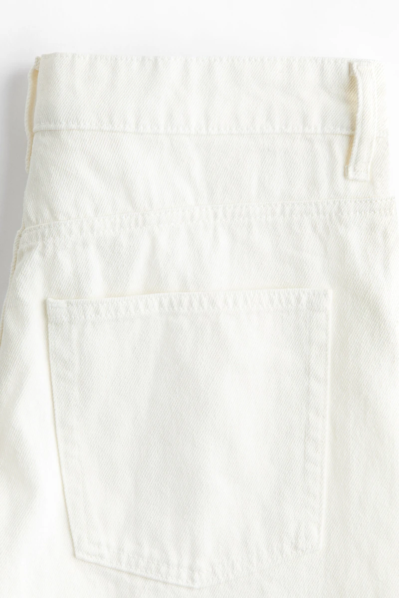 Barrel Regular Waist Ankle Jeans