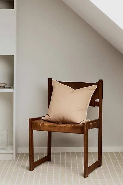 Housse de coussin en toile