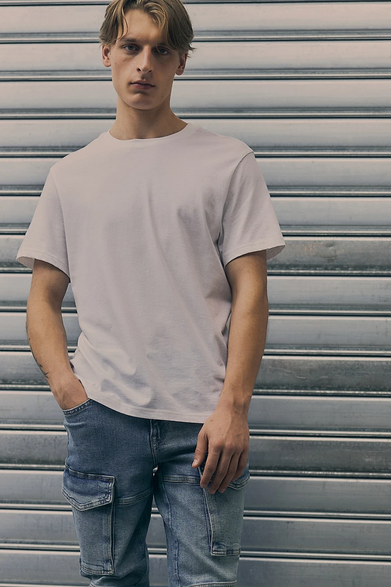 Jean cargo Coupe Amincie