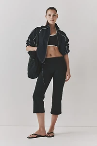 Flared Capri Sports Leggings with SoftMove™
