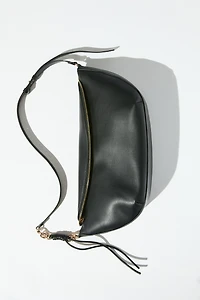 Zip-Detail Shoulder Bag