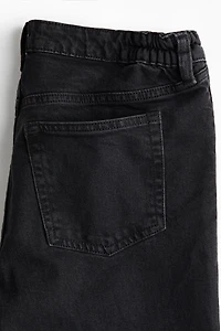 MAMA Jean droit taille basse Before & After