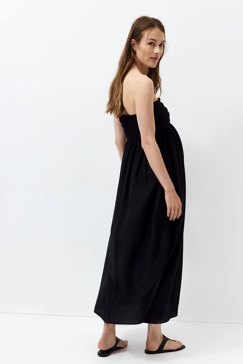 MAMA Smocked Bandeau Dress