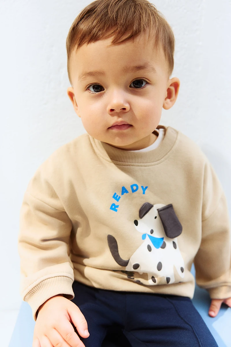 Sweatshirt with Motif