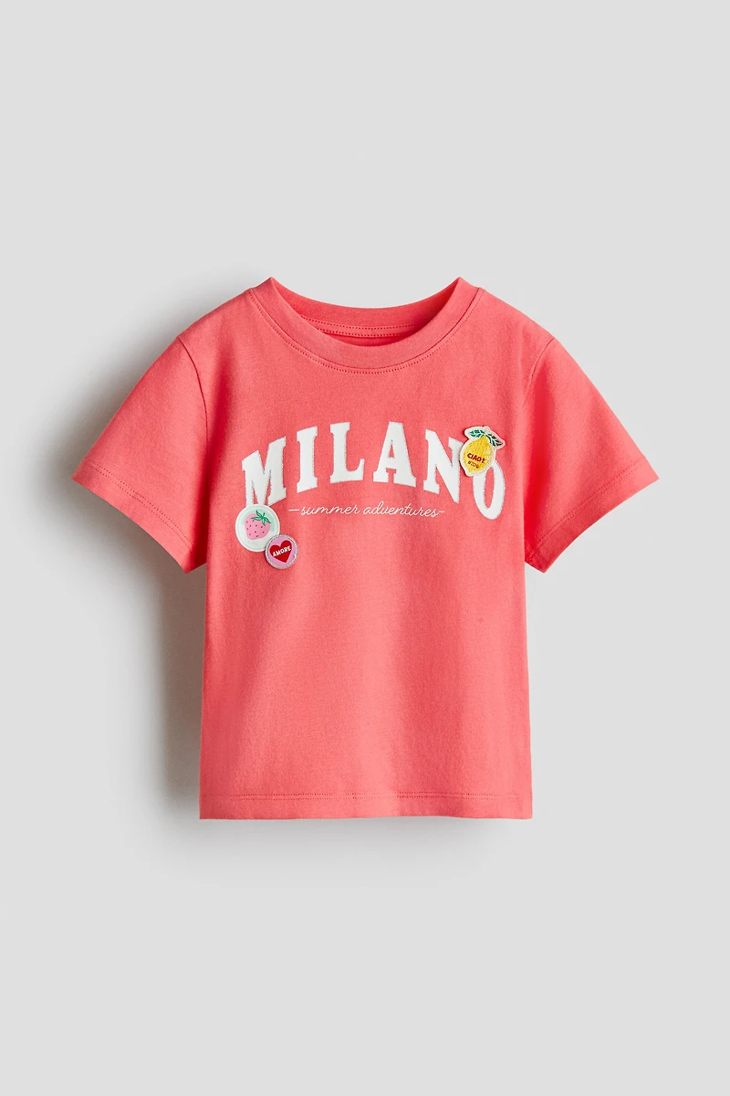 T-Shirt with Motif