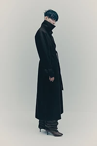 Wool-Blend Coat