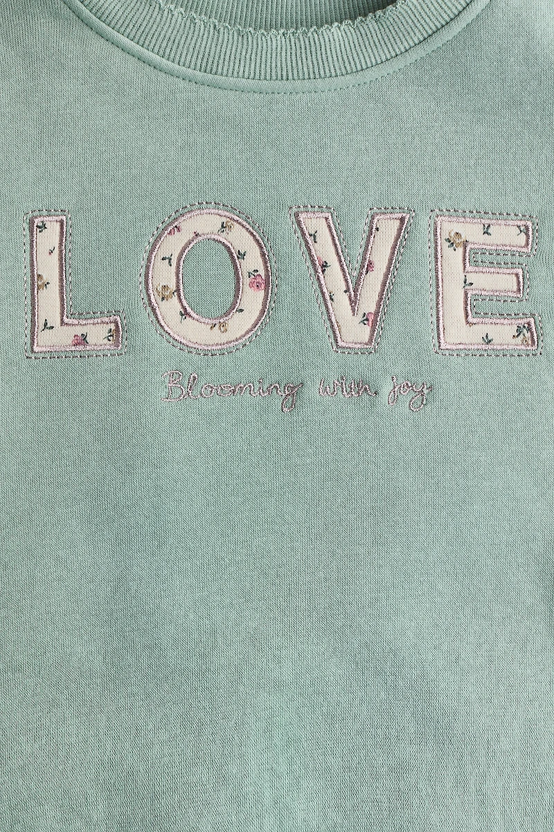 Sweatshirt Dress with Tulle Skirt