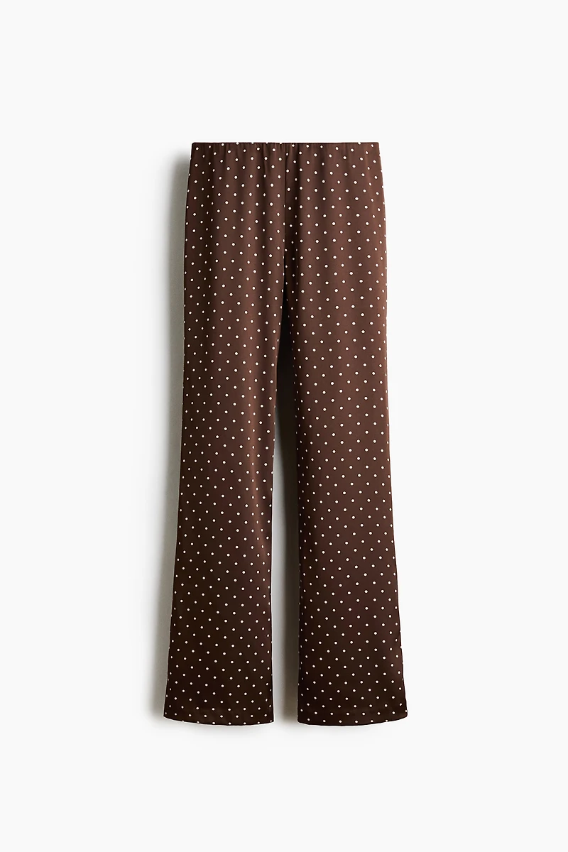 Satin Pull-On Pants