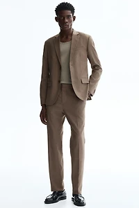 Veste classique à fermeture droite